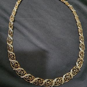 18k on SS necklace